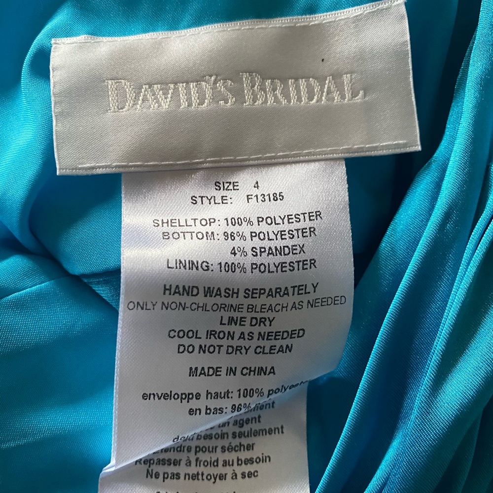 David’s Bridal dress Style F13185